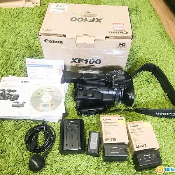 Canon XF100 全高清數碼攝錄機