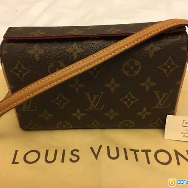 LV 小手袋 Louis Vuitton Monogram Canvas Recital Shoulder Handbag