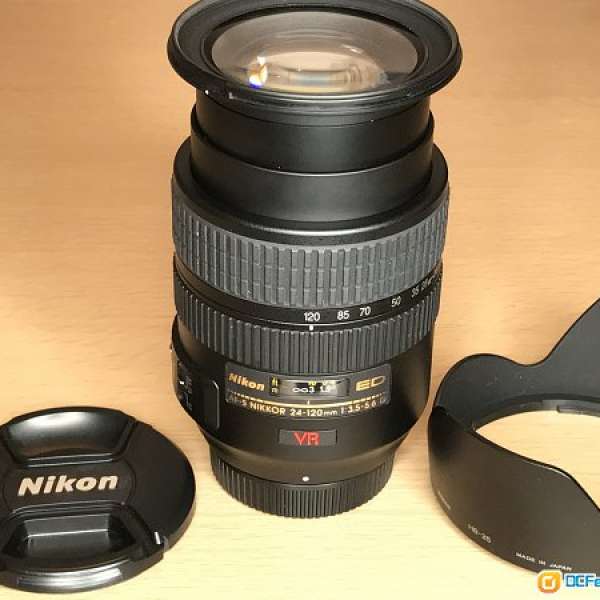 98%新 Nikon AF-S VR Zoom-Nikkor 24-120 mm 3.5-5.6 G IF-ED