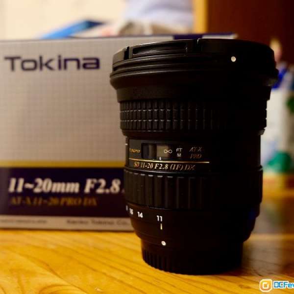 出售物品: Tokina 11-20mm F2.8 For Nikon 香港行貨