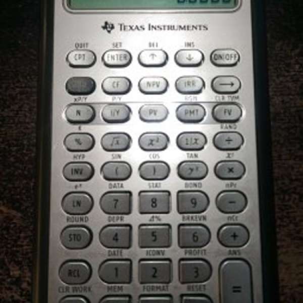 CFA考試計數機TI BA II Plus Pro Calculator Texas Instruments not HP 12C