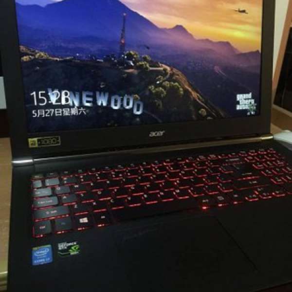 9成新Acer VN7-591g gaming notebook