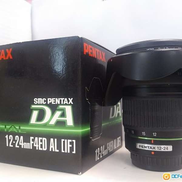 Pentax DA 12-24 mm f/4.0 ED AL (IF) 99% NEW