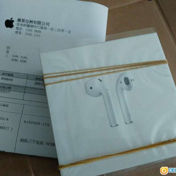 Apple Airpods 香港行貨 連單100%new