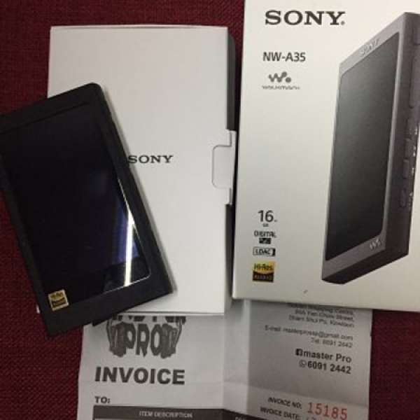 Sony Nw-A35 新淨 有單有盒有保