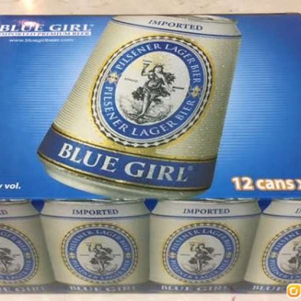 藍妹啤酒330ml x 12罐(每盒為12罐)  (**有多盒**)
