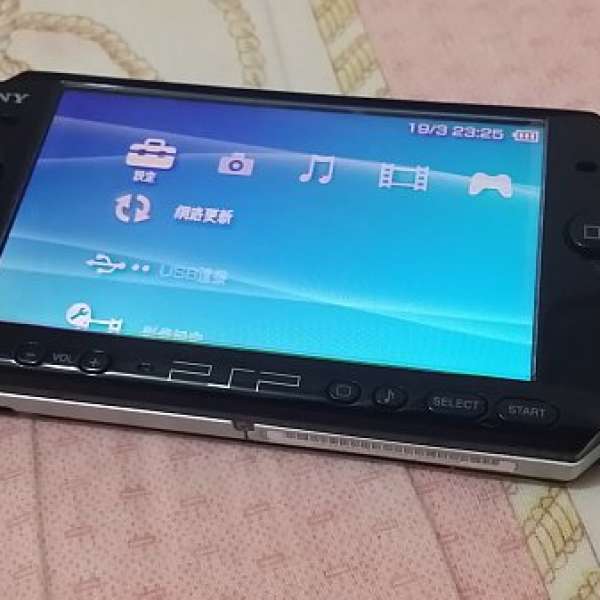 二手不能讀遊戲卡SONY PSP 3006主機，當零件賣
