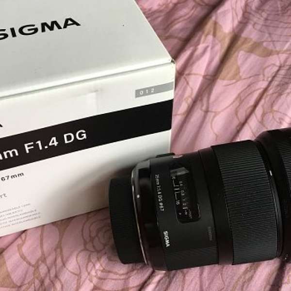 Sigma 35mm F1.4 DG HSM | A for Nikon 連HOYA CPL (W) PRO 1D FILTER