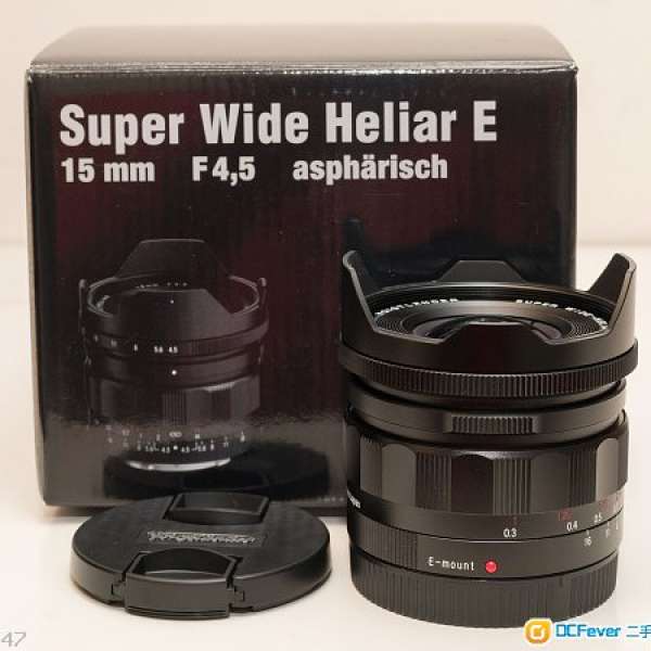 Voigtlander Super Wide Heliar 15 mm F4.5 Aspherical III SONY E Mount