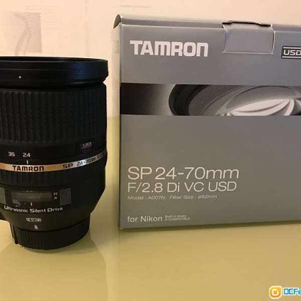 Tamron SP 24-70mm 2.8 Di VC USD Nikon