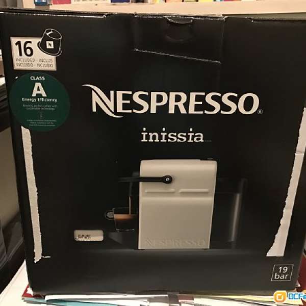 全新NESPRESSO INISSIA C40 咖啡機