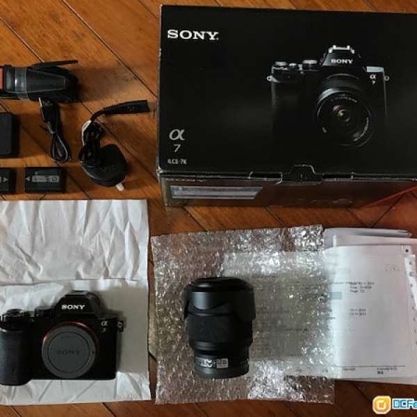 Sony A7 Kit (ILCE-7K)(行貨過保, 90%新, 100%正常)