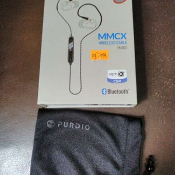 Purdio aptX Wireless Cable MMCX頭