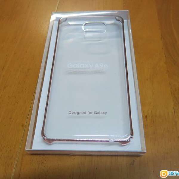 全新Samsung Galaxy A9 Clear Cover 透明保護套 手機殼 玫瑰金邊