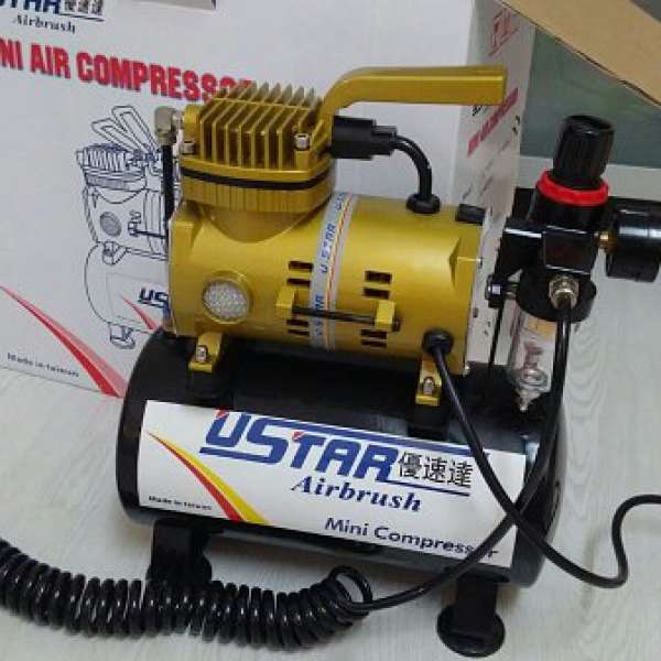 99% NEW 優速達 UStar U601G 氣泵連氣缸 Air Compressor not Bandai Tamiya 雙星