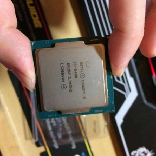 賣 第六代CPU i5 6400 冇盒 冇風扇