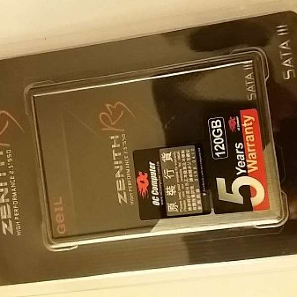 GEIL Zenith 120Gb SSD 99% new