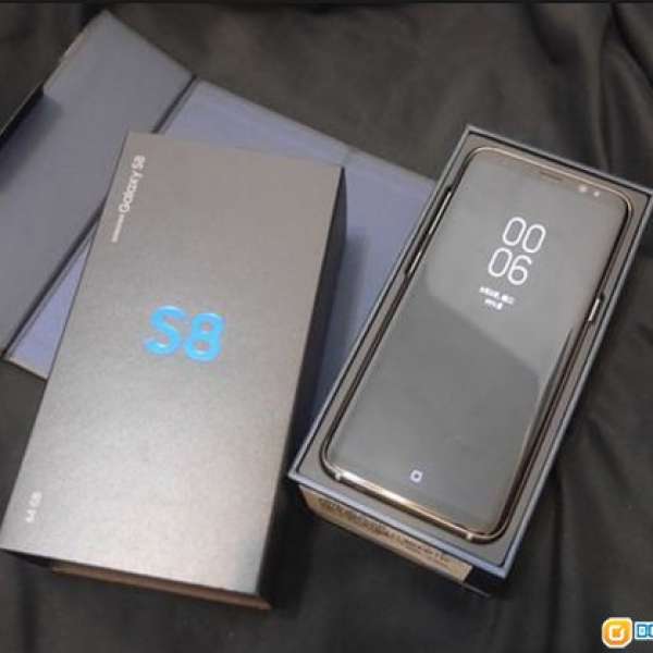 S8 紫灰  3HK台機  99.9%新 香港行貨  有單  配件全齊未用 (5.8 吋 4GB Ram + 64GB...