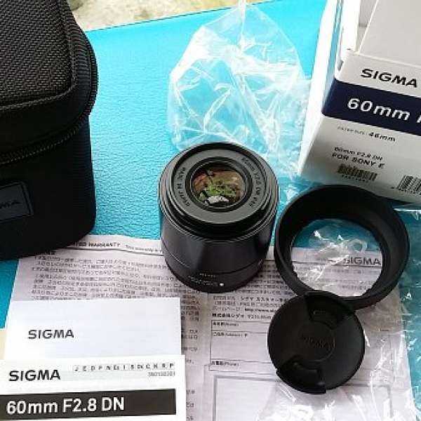 全新 Sigma 水貨 60mm F2.8 鏡 Sony E Mount