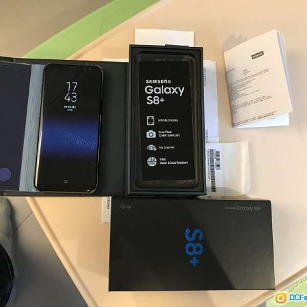 99% 新 Samsung S8+ 128GB 行貨 (Smartone)