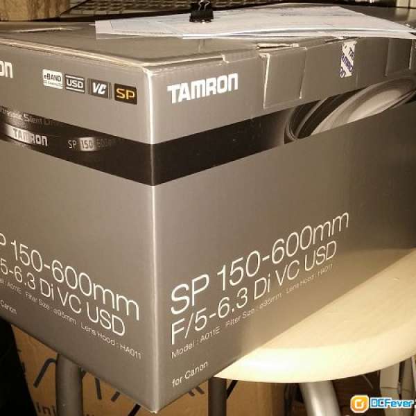 TAMRON SP 150-600mm F/5-6.3  Di VC USD (Canon) 極新