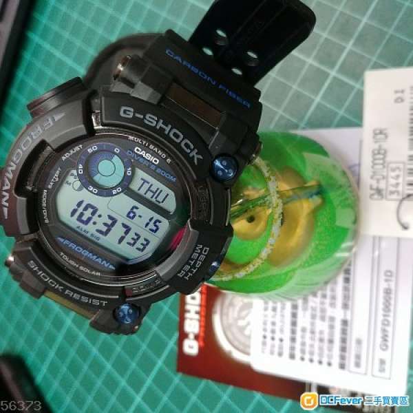 行貨 G-Shock  GWF-D1000B-1DR 藍釘 Frogman 有保養