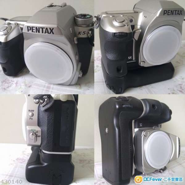 Pentax K5 silver 日本銀色限定版 16 megapixels