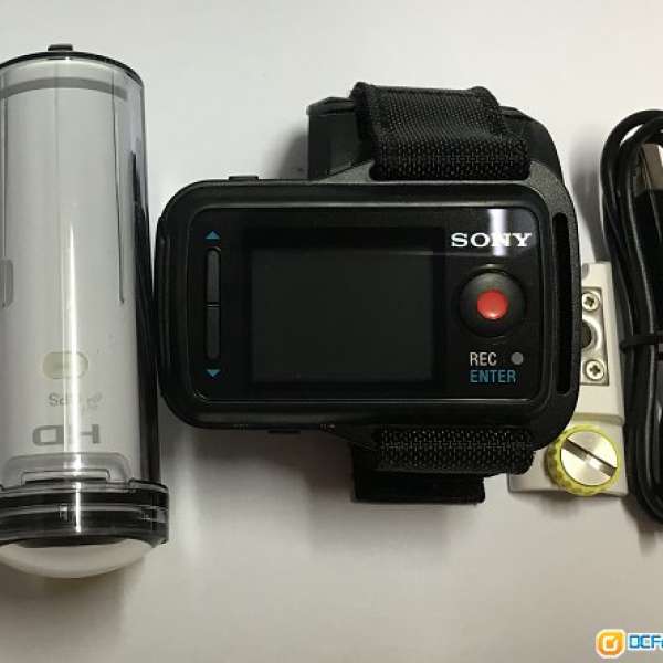 SONY HDR-AS100V ACTION CAM + LVR1 REMOTE 淨機