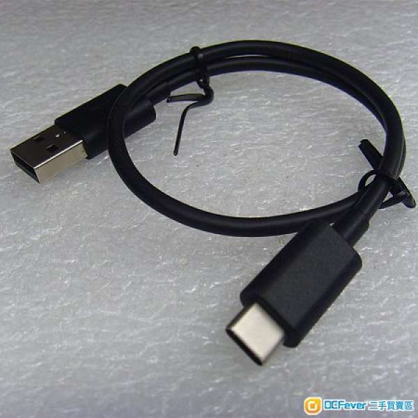 Type-C USB黑色數據線充電線
