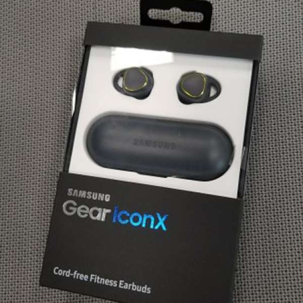 全新 黑色 Samsung Gear Icon X 藍牙耳機