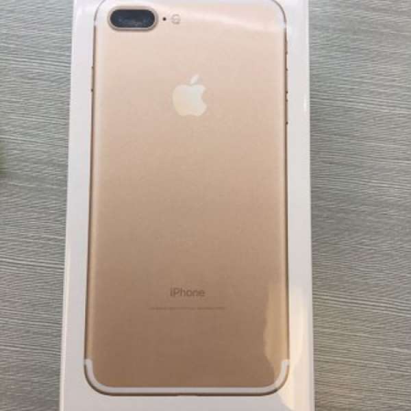 iPhone 7 Plus 128 金 全新未拆 即日交收