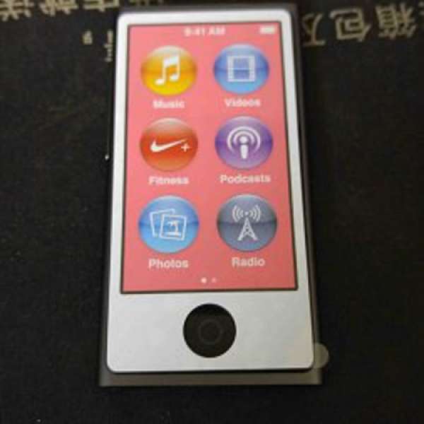 全新機iPod Nano 7 16GB 太空灰