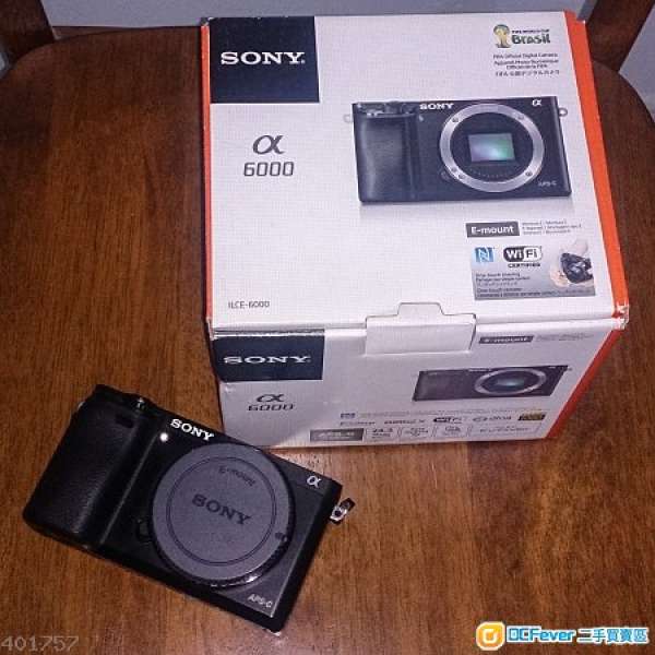 Sony A6000及BC-QM1充電器