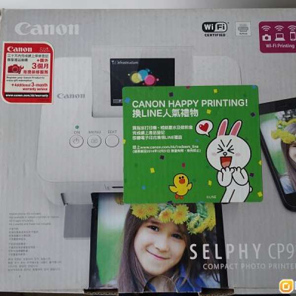 Canon 白色 CP910 Selphy Printer WIFI (印相神器)