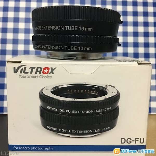 Viltrox DG-FU fujifilm XF 10mm + 16mm 自動對焦 微距接環