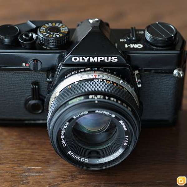 待修品 Olympus OM-1 連Zuiko 50mm f1.8 全機械菲林相機