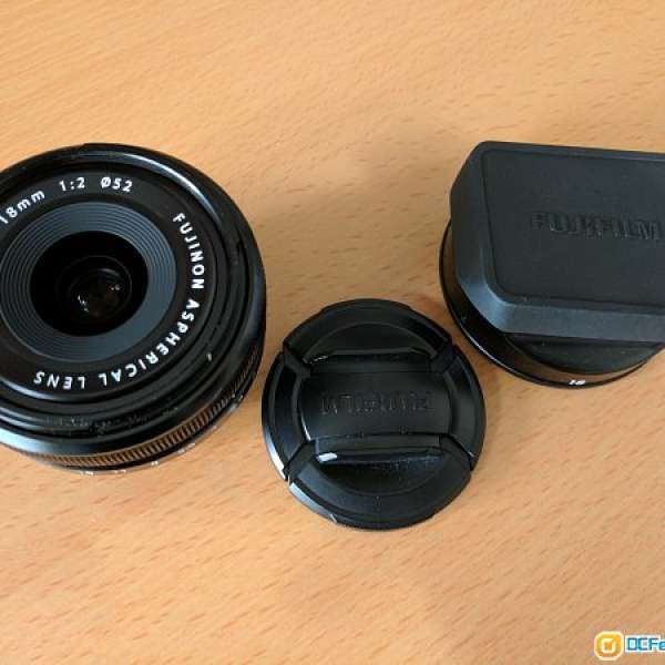 Fujifilm XF18mm f2.0