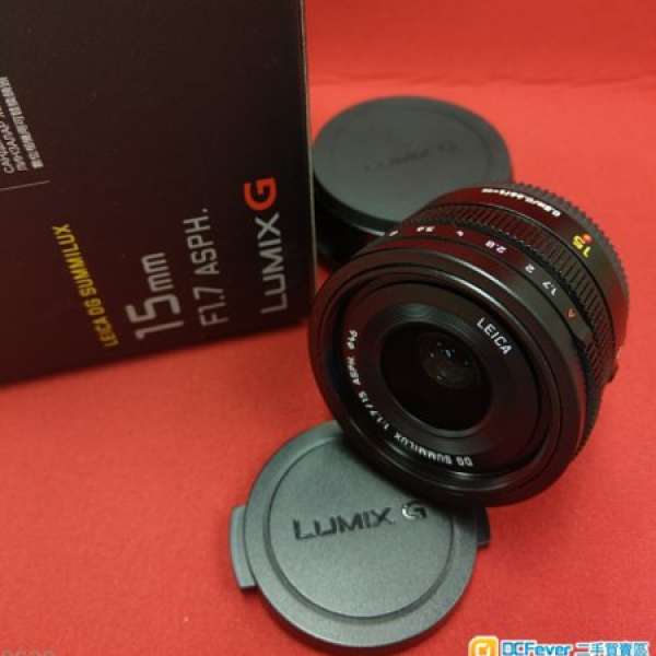 Panasonic LEICA DG 15mm F1.7 ASPH HX015 M43 1.7