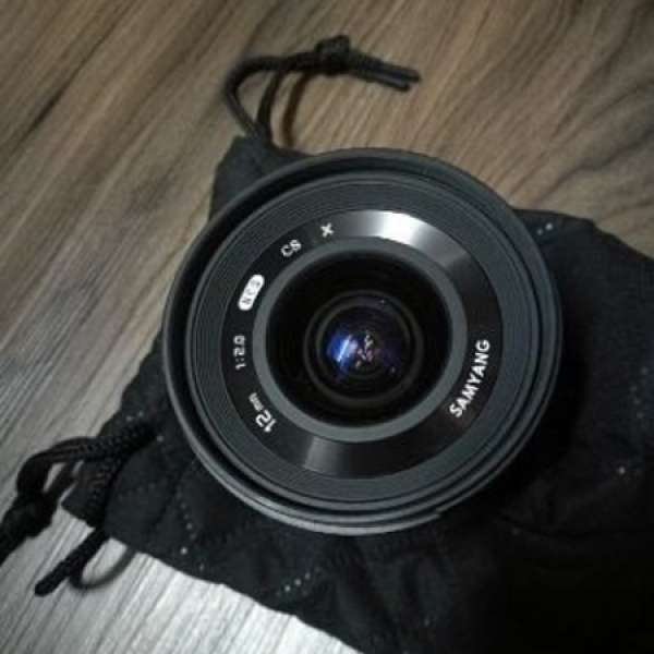 Samyang wide lens 12mm F2 for fujifilm