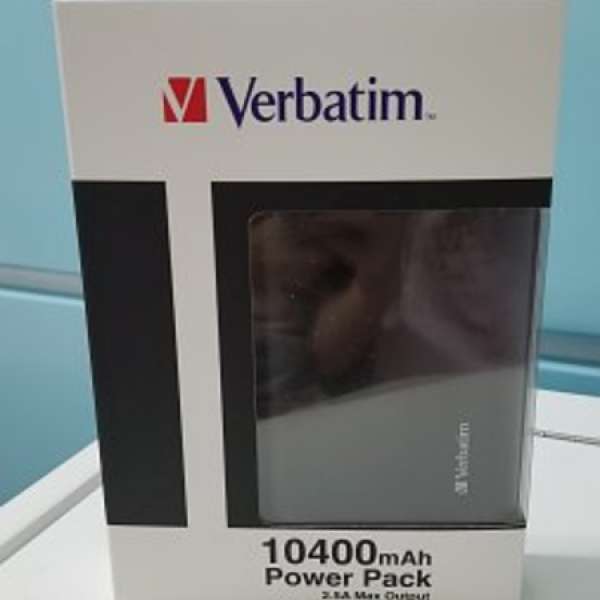 Verbatim 10400mAh  Power Pack 2.5A Max output