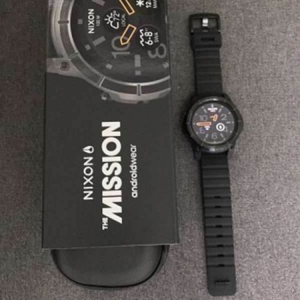 香港行貨 Nixon the Mission 膠帶 黑色