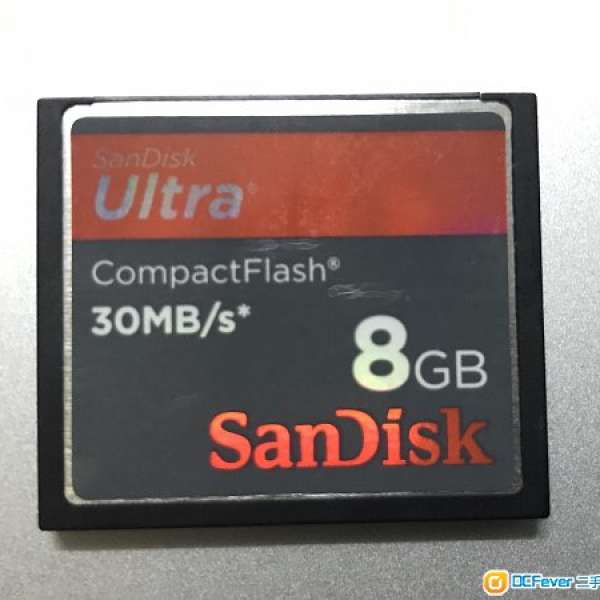 Sandisk  Ultra 30Mb/s  8GB  CF card