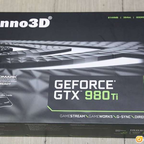Inno3D GTX980Ti 6GB GDDR5 公版(日昇保養至2018年6月)