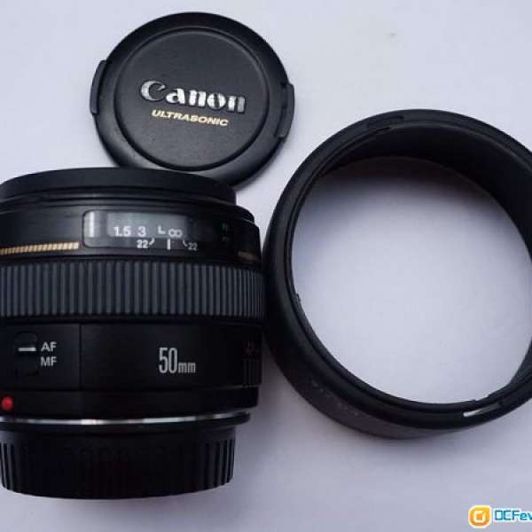 Canon EF 50mm f1.4 鏡頭 90% 新