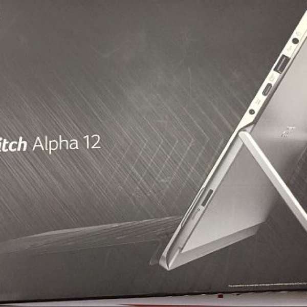 99.99%新 Acer Switch Alpha 12 SA5-271-752X 行貨