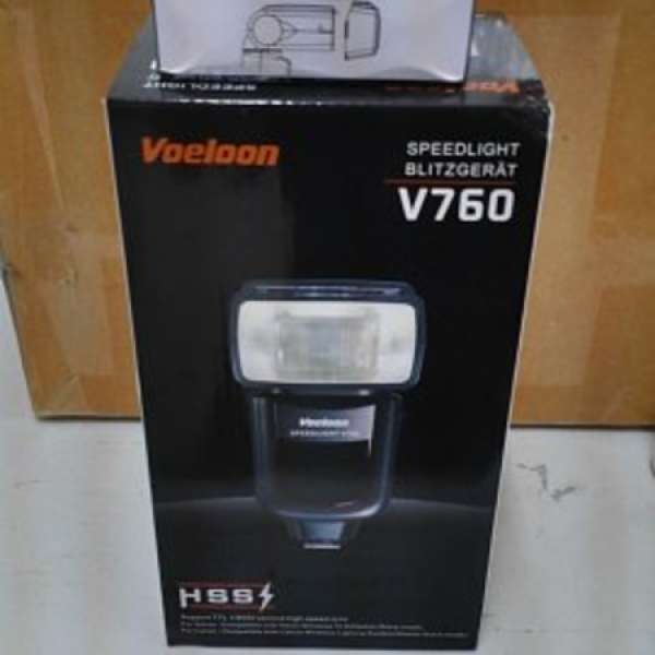 Brand New Voeloon V760 HSS Speedlight Flash with Wireless TTL NIKON