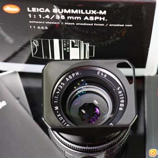 Leica Summilux-M 35mm/1.4 ASPH black FLE 11663
