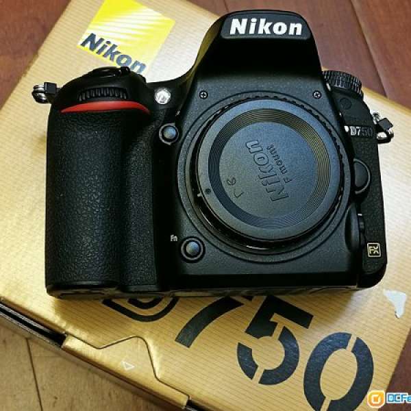 Nikon D750 兩原裝電＋MC-DC2快門線