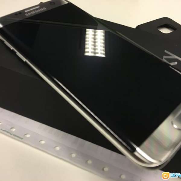99%極近全新行貨Samsung Galaxy S7 edge SM-G9350銀色全套行貨