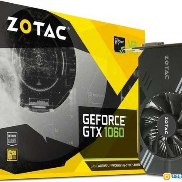 ZOTAC GeForce  GTX 1060 Mini 6GB